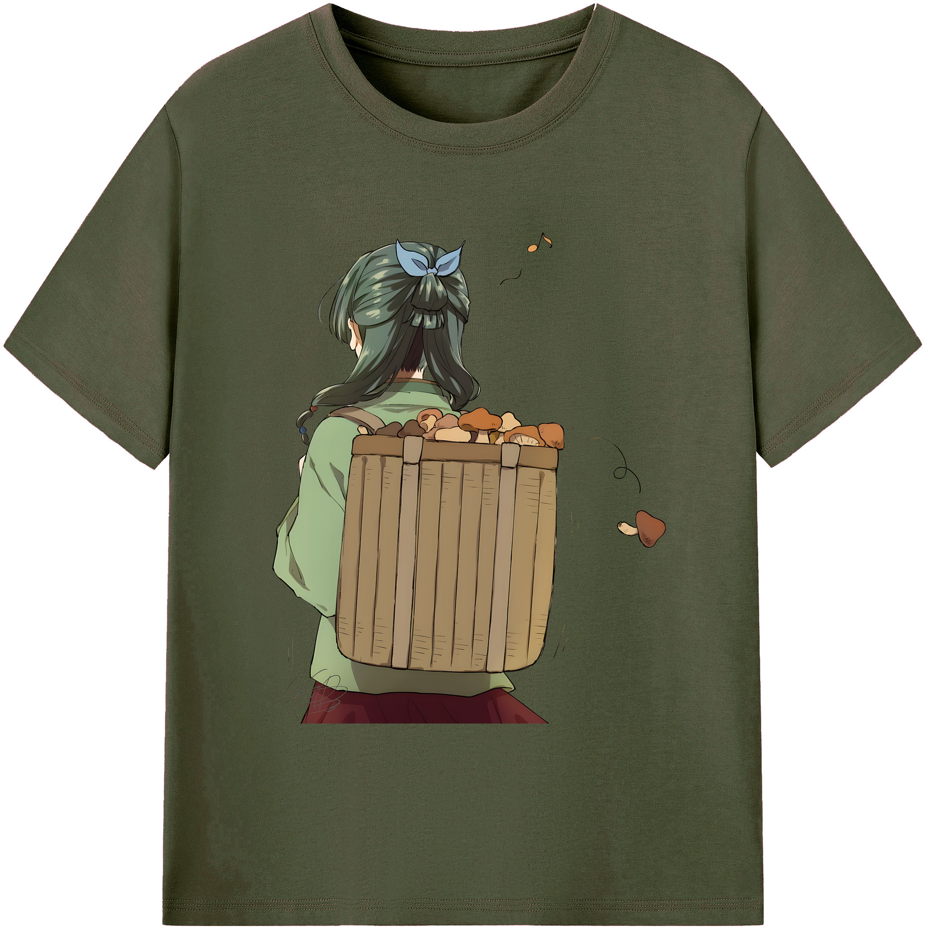 （画像用） 薬屋のひとりごと The Apothecary Diaries 綿100％ メンズ半袖Tシャツ｜肌触りやわらか＆通気性